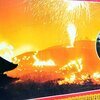 奈良 (若草山焼き) お土産ペナント 1970年代 20250611
