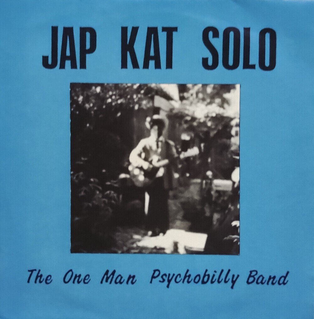 独創的 JAP KAT SOLO / The One Man Psychobilly Band 展示中 in Museum 邦楽