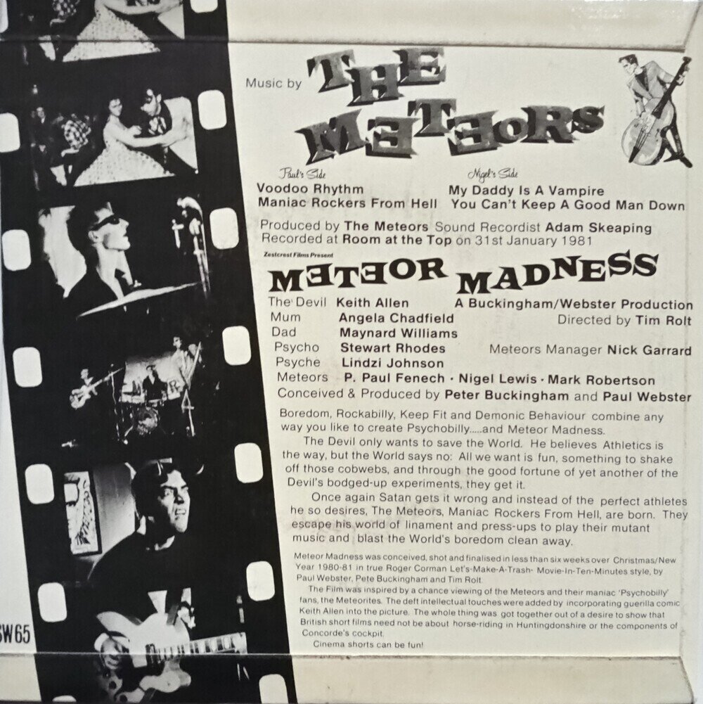 THE METEORS / Meteor Madness 展示中 in Museum of Rockabilly