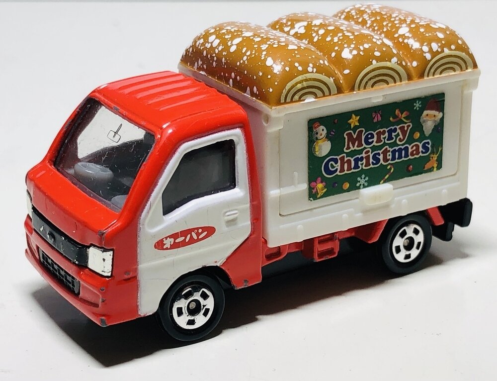 トミカ No.10-5 スバル サンバー パン屋 第一パン特注クリスマス