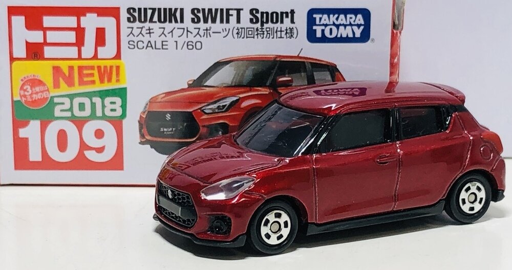 トミカ　スズキ　スイフトスポーツ　初回特別仕様 トミカ 109 スズキ スイフトスポーツ（初回特別仕様）