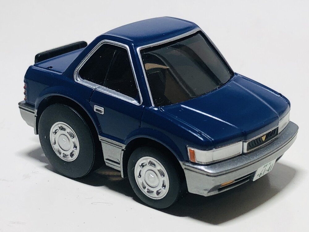 チョロQ Zero あぶない刑事-06 日産レパード XS-Ⅱ【紺】 展示中