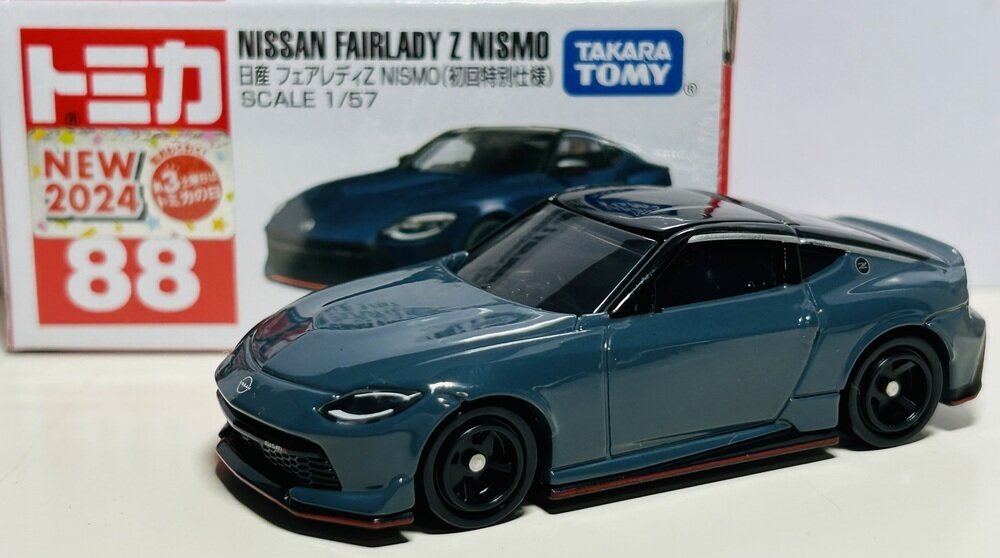 海外限定スパイク販売 Z フェアレディ 日産 No.88-7 トミカ NISMO 展示中 初回特別仕様 時計
