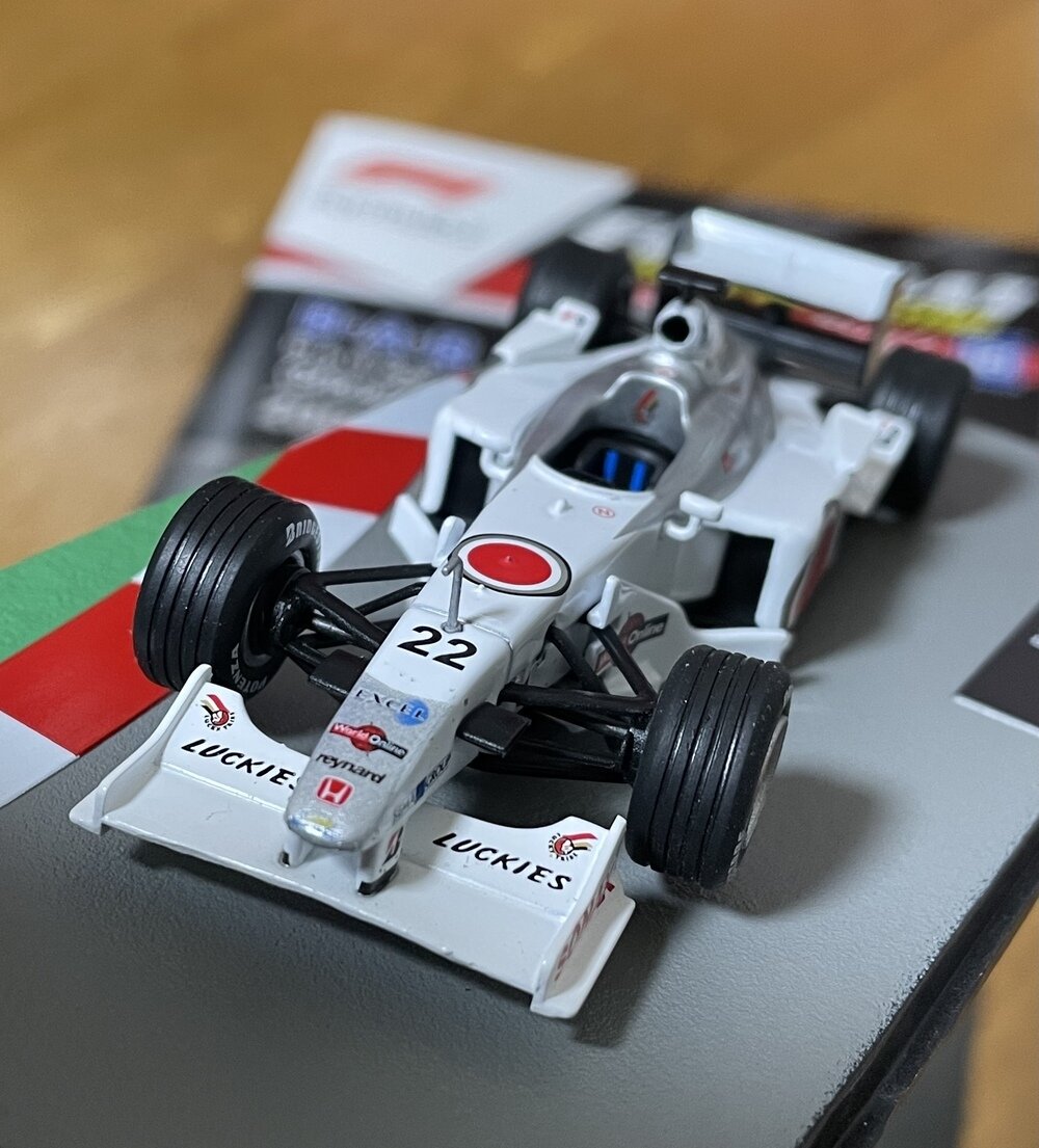 BAR ホンダ 002 展示中 in Museum of Hironobu - MUUSEO