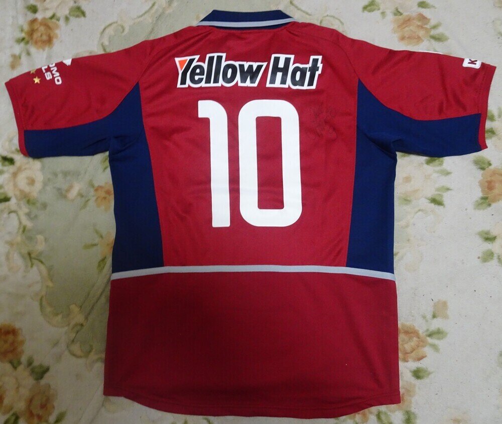 鹿島アントラーズ　2006-7レプリカユニフォーム　背番号10 本山雅志選手 鹿島アントラーズ 2006-7レプリカユニフォーム 背番号10 本山