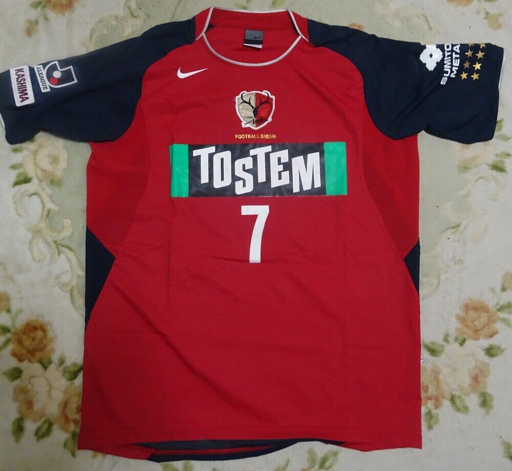 鹿島アントラーズNIKE 2004/2005シーズンユニフォーム 新井場徹