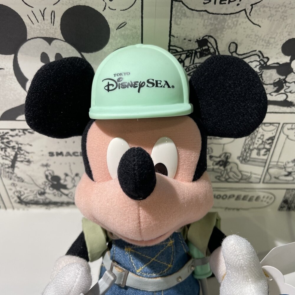 ミッキーマウス展　モデルシートぬいぐるみ　ディズニー ミッキーマウス展 モデルシートぬいぐるみ