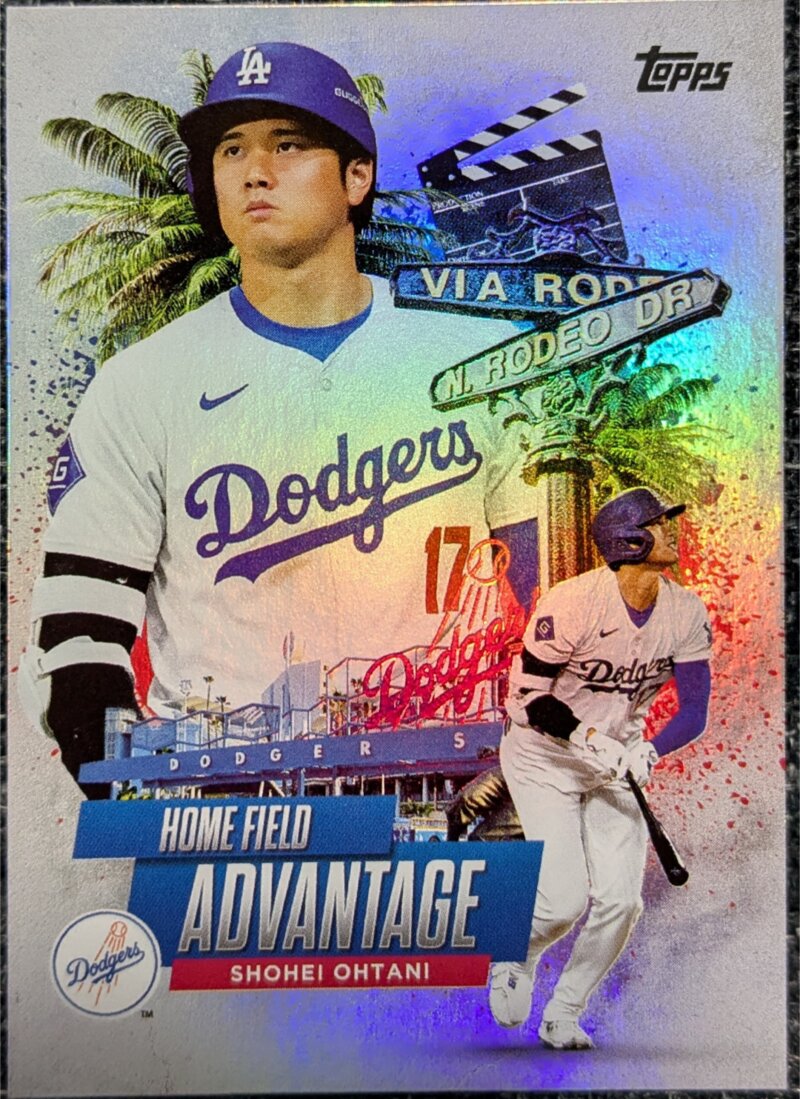 大谷翔平選手 2025 Topps Series1   Home Field Advantage HA-5