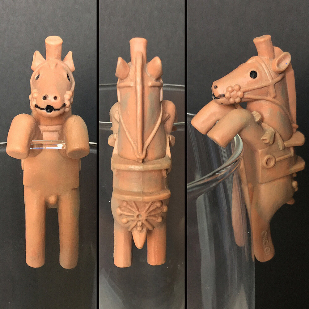 土偶と埴輪 ふちマスコット・フィギュア 展示中 in Museum of