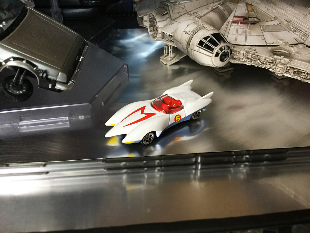 1:64 ミニカー マッハ号（マッハGoGoGo） 展示中 in Museum of