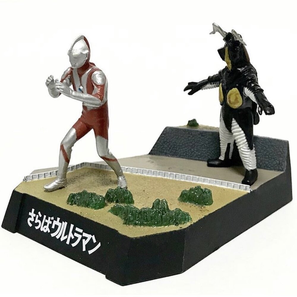 ゼットン vs ウルトラマン ウルトラ怪獣戯画 展示中 in Museum