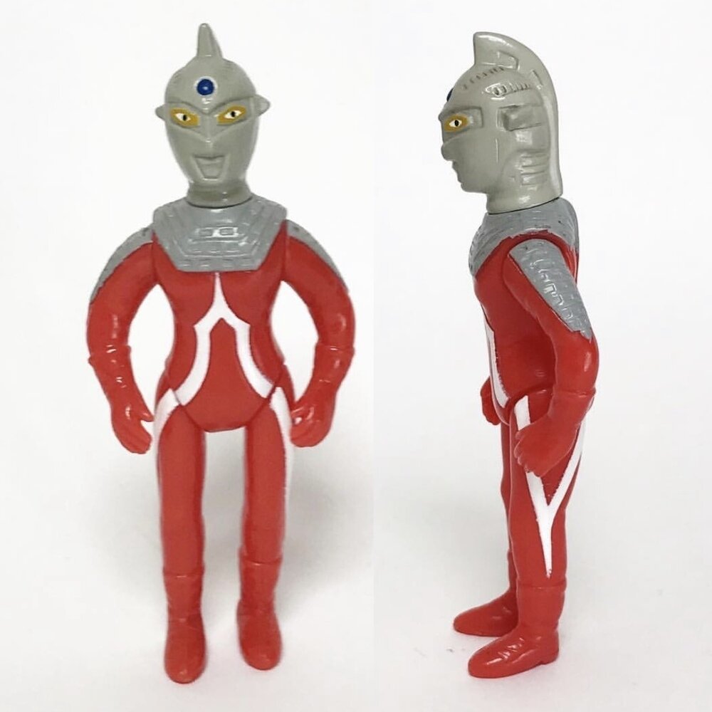 マルサン★ウルトラセブン★ソフビ★真ブルマァク魂2★カスタムヘッダー★フィギュア ウルトラセブン 真ブルマァク魂2 展示中 in Museum of