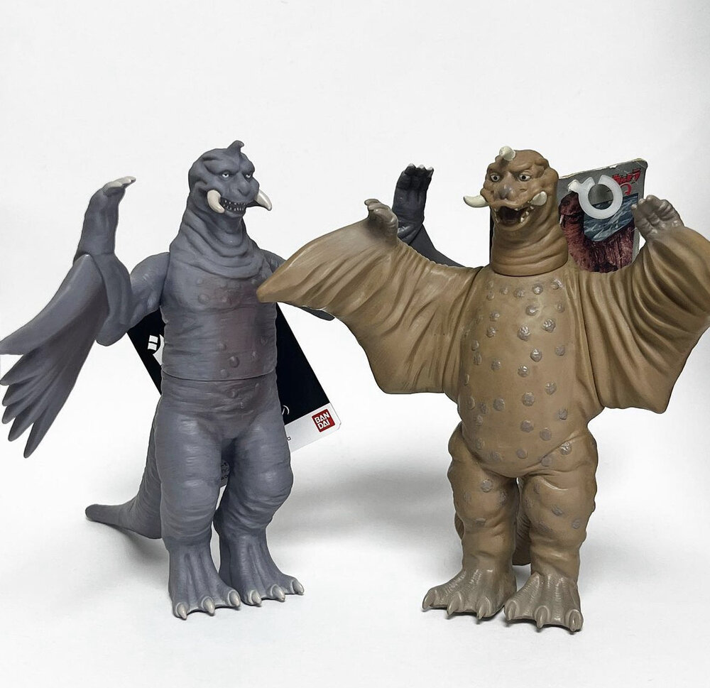 ペギラ　ベムラー ペギラ ムービーモンスターシリーズ 展示中 in Museum of