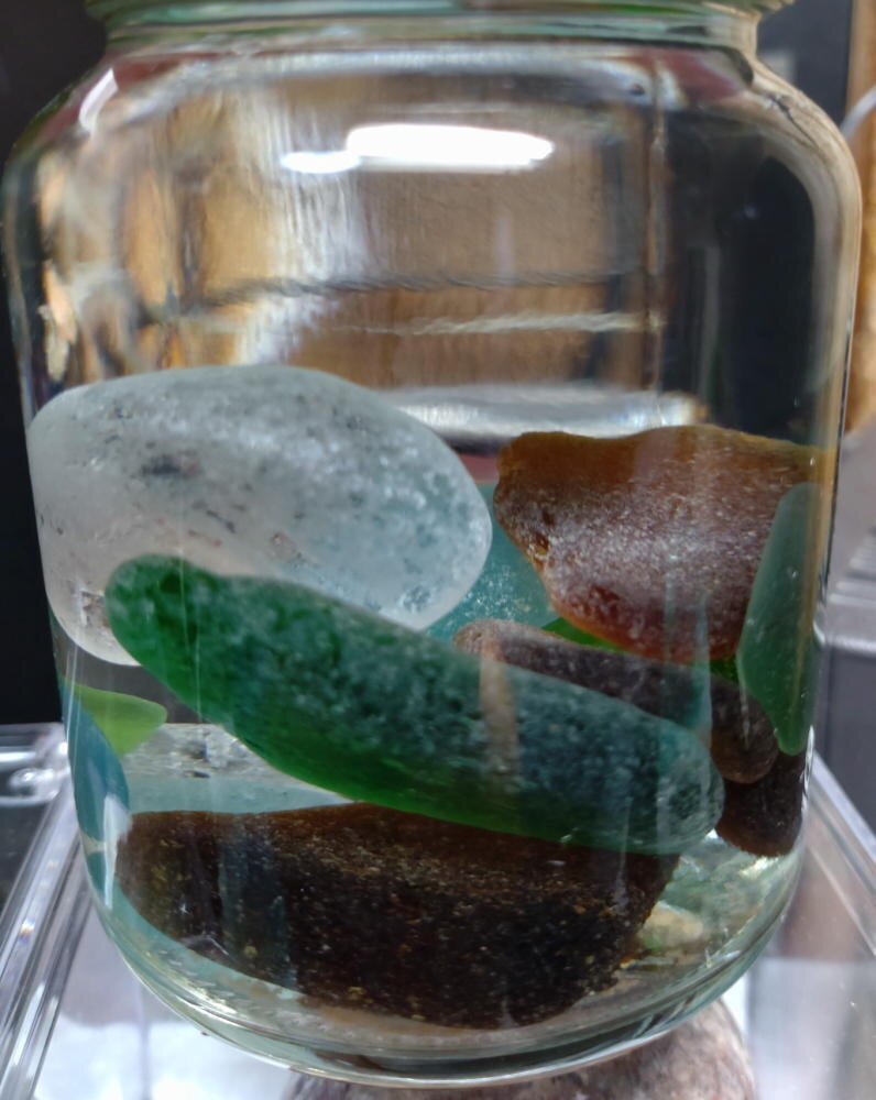 シーグラスアート『 雨があがったら•*¨*•.¸♬︎Cocktail』 シーグラスアート『 雨があがったら•*¨*•.¸♬︎Cocktail