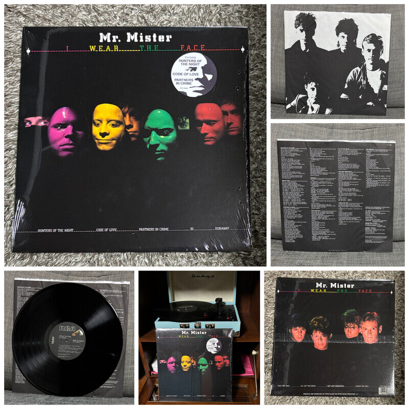 Mr. Mister / I Wear The Face (Vinyl, 輸入盤, 1984年