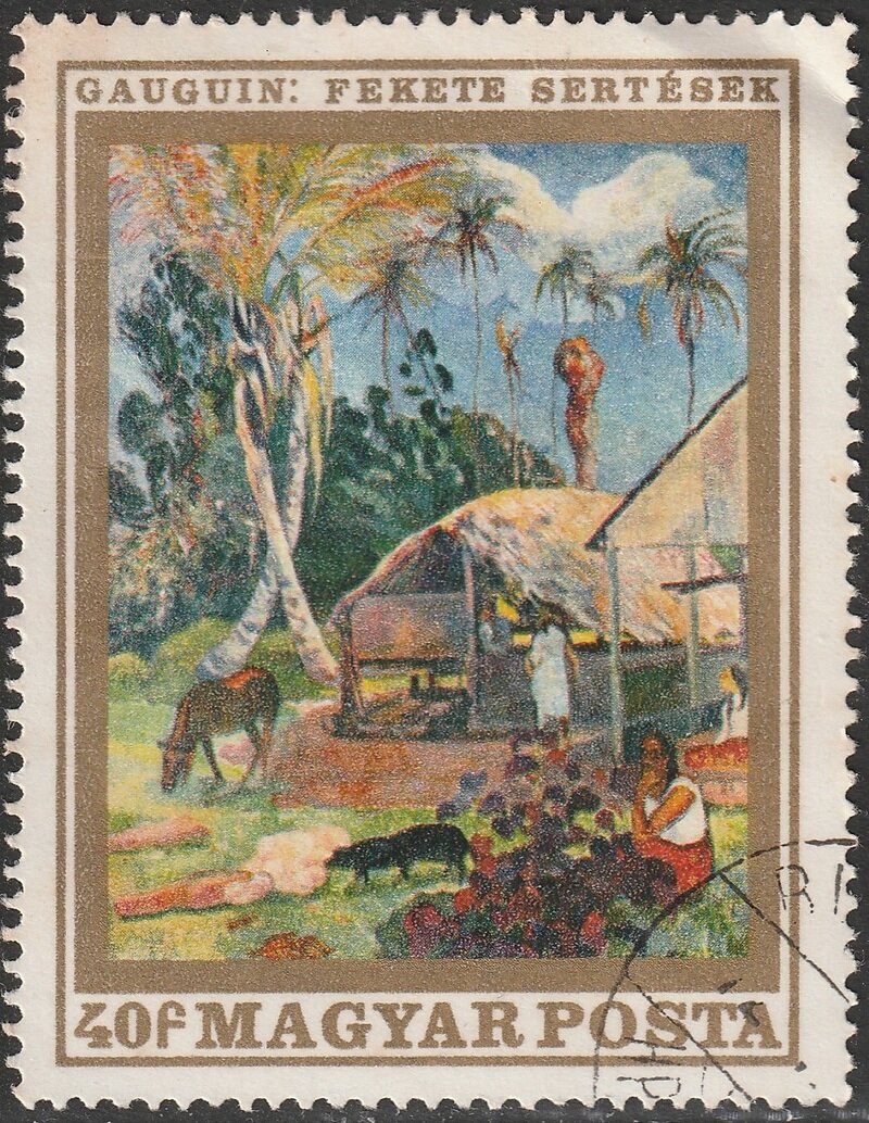 Black Pigs, Paul Gauguin