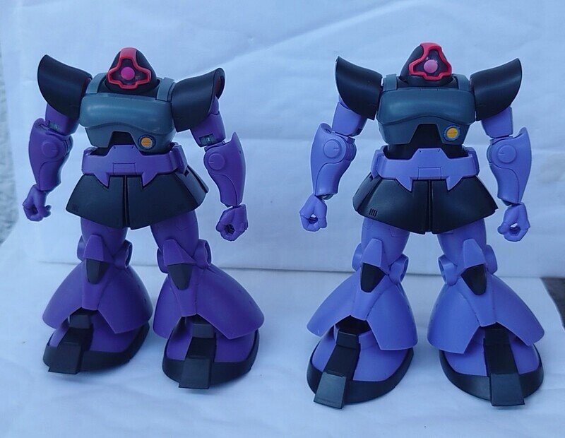 Robot魂　リック・ドム　比較